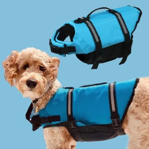 Ripstop Reflective & Adjustable Life Jacket for Dogs