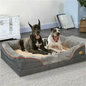 Jumbo Orthopedic Dog Bed with Memory Foam