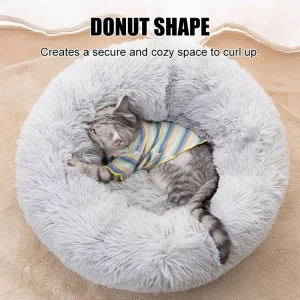 Fluffy Dog & Cat Bed