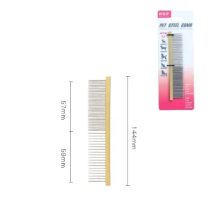 Stainless Steel Dog Hair Comb